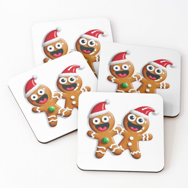 Item preview, Funny Gingerbread Christmas Characters - Delightful T-Shirts & Gifts collection on Redbubble designed and sold by MiszungART.