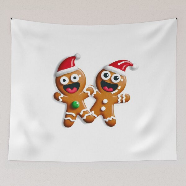 Item preview, Funny Gingerbread Christmas Characters - Delightful T-Shirts & Gifts collection on Redbubble designed and sold by MiszungART.