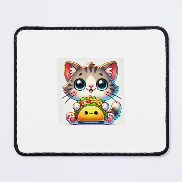 Item preview, Taco Cat – Cute Kitten with Taco designed and sold by ANIARTONLINE.
