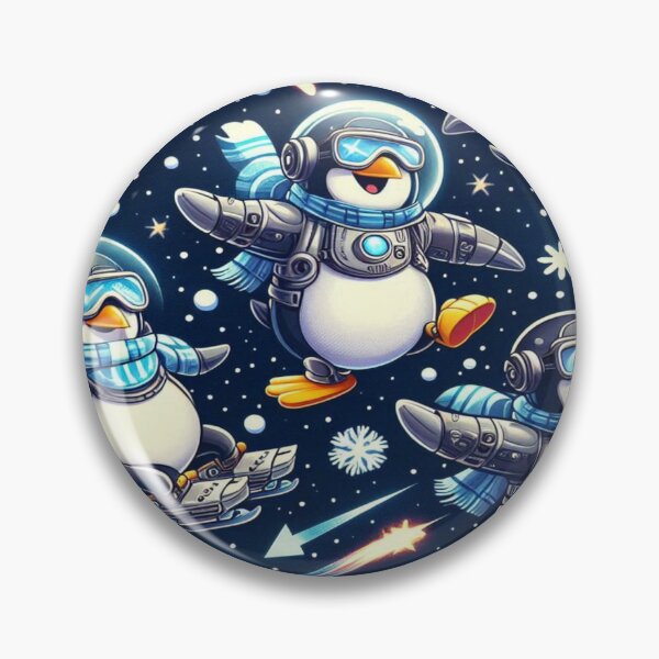 Item preview, Intergalactic Penguin Squad designed and sold by Imaginarium of Chaos falcon88 .