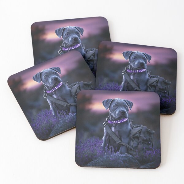 Item preview, Traveler Staffy  designed and sold by Nocturne  Paws.