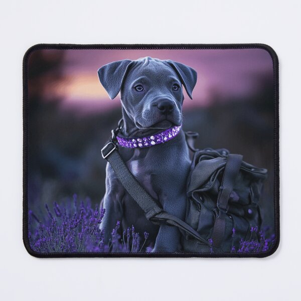 Item preview, Traveler Staffy designed and sold by Nocturne Paws.