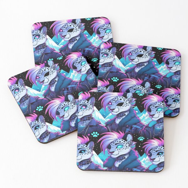 Item preview, Snow Leopard Punk Characters designed and sold by Imaginarium of Chaos falcon88 .