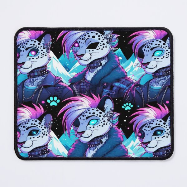 Item preview, Snow Leopard Punk Characters designed and sold by Imaginarium of Chaos falcon88 .