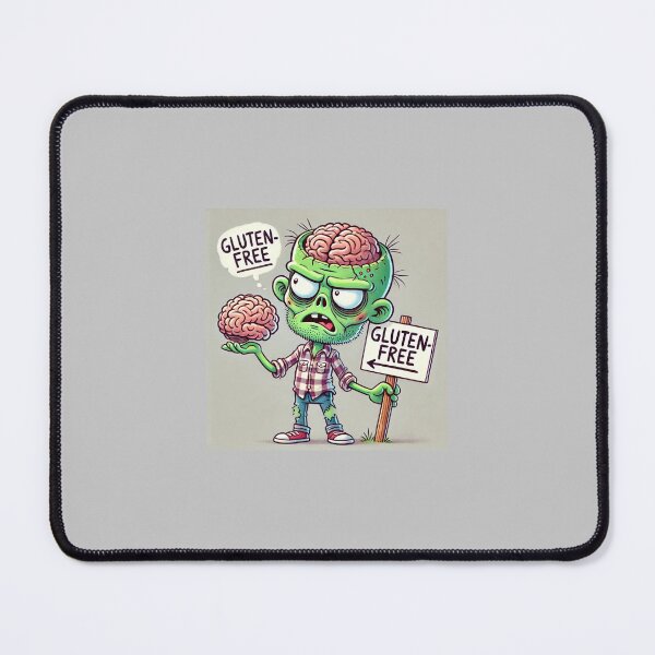 Item preview, Gluten-Free Zombie – Health-Conscious Brain Eater designed and sold by ANIARTONLINE.