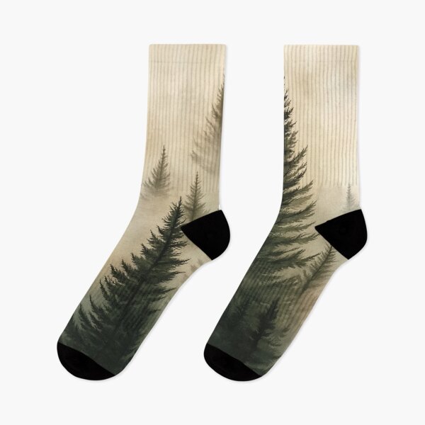 Item preview, Misty Forest Serenity: Pine Trees in Fog designed and sold by Suzana Djordjevic.