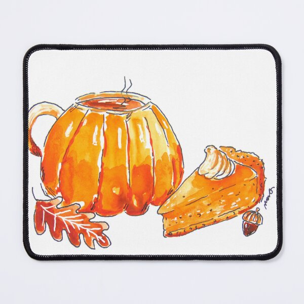 Item preview, Fall pumpkin and coffee  designed and sold by Margwizart.