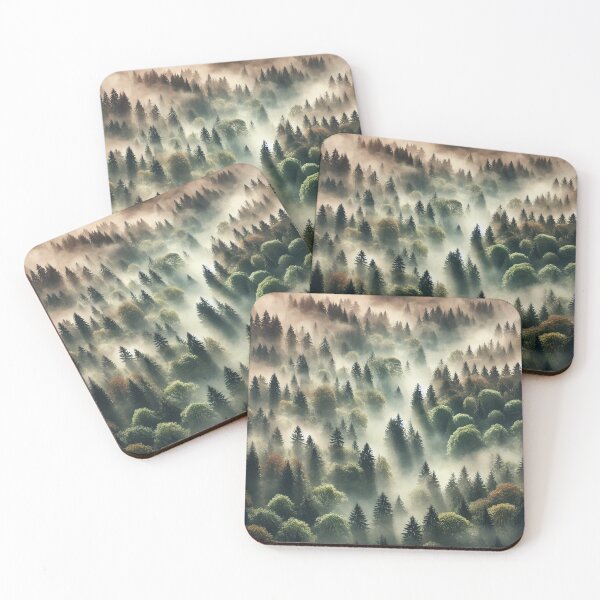 Item preview, Enchanted Forest: Misty Treetop View designed and sold by Suzana Djordjevic.