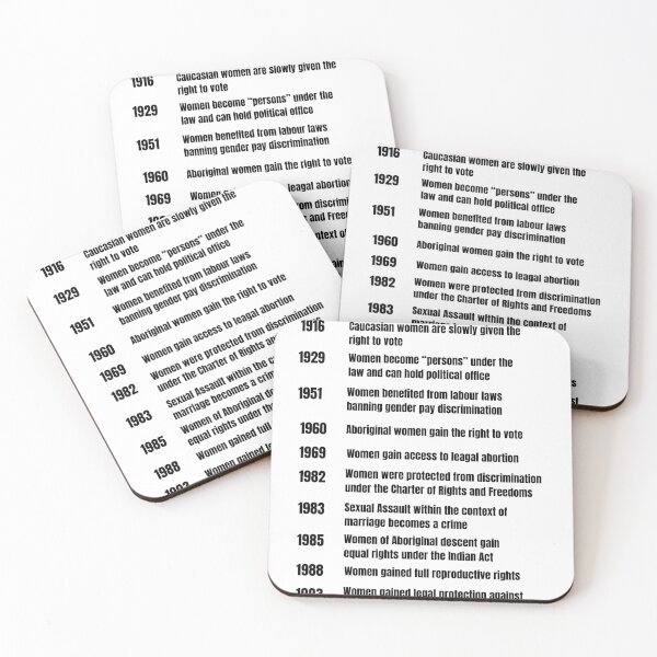 Item preview, We the Women - Canadian women's rights history designed and sold by Ember-Ivy-Co.