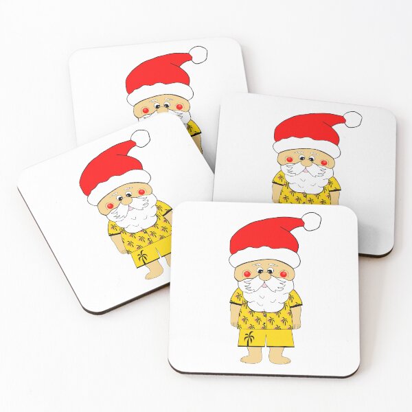 Item preview, Funny Tropical Santa Claus designed and sold by Sartoris Art.