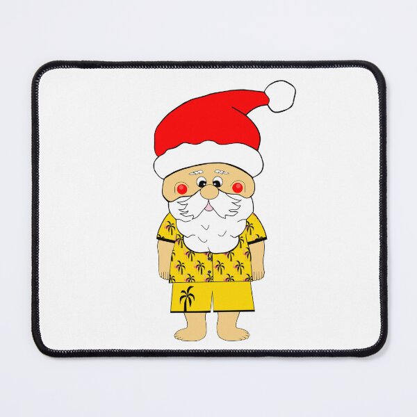 Item preview, Funny Tropical Santa Claus designed and sold by Sartoris Art.