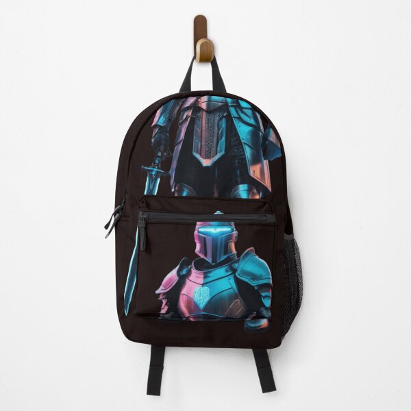 Item preview, Cyber Knight in Neon Armor designed and sold by EDigitalStore.