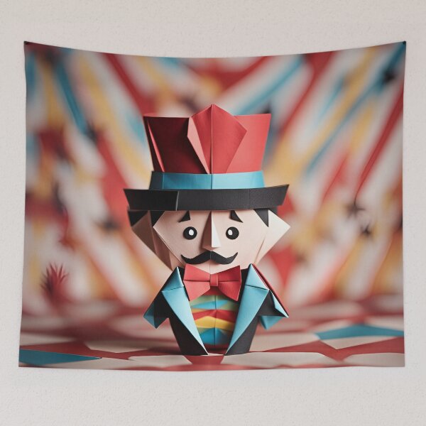 Item preview, Origami Art - The Grand Maestro: Ringmaster Extraordinaire designed and sold by ArtfulFolds.