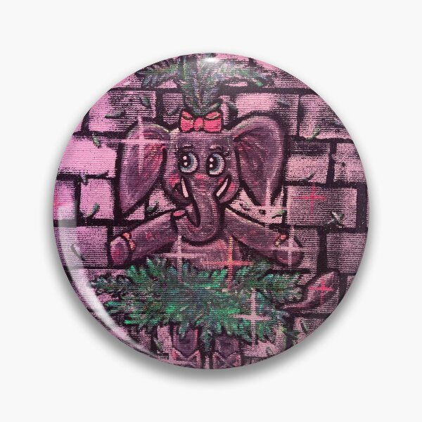Item preview, Christmas Ballerina 2 Pink Elephant designed and sold by PGKINART.