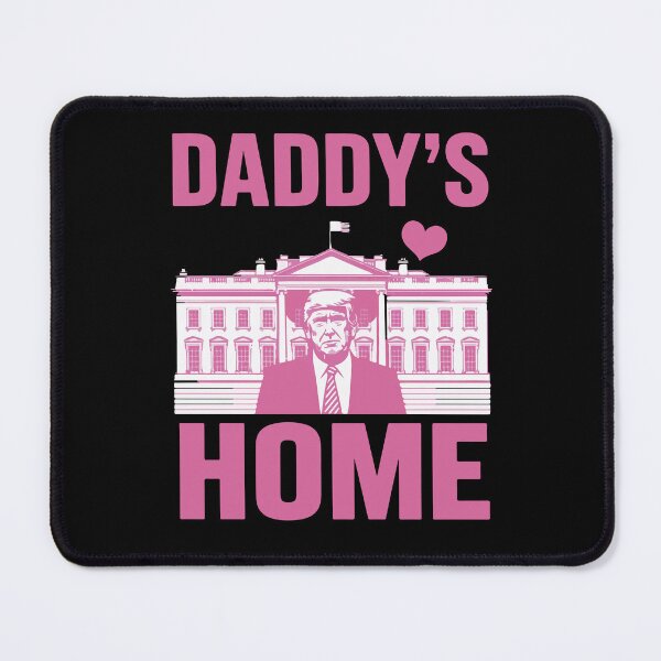 Item preview, Pink Daddy's Home Trump won President 2024 47th President designed and sold by Stephani Analah.