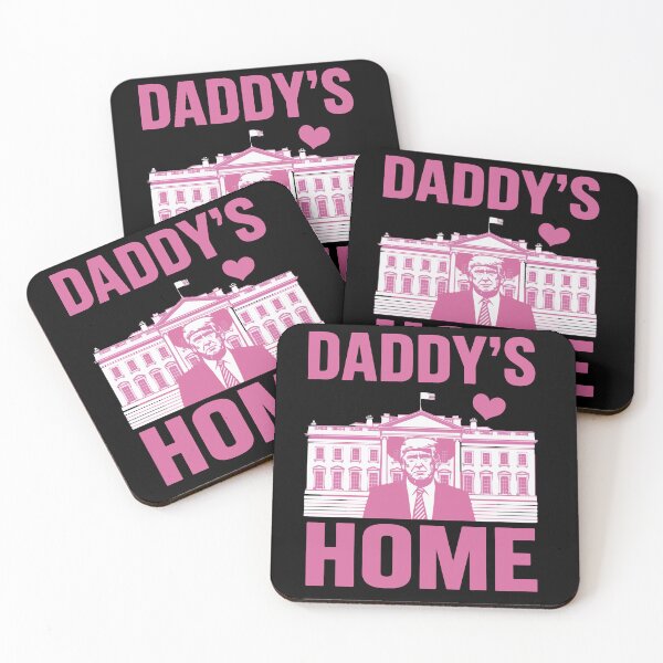 Item preview, Pink Daddy's Home Trump won President 2024 47th President designed and sold by Stephani Analah.