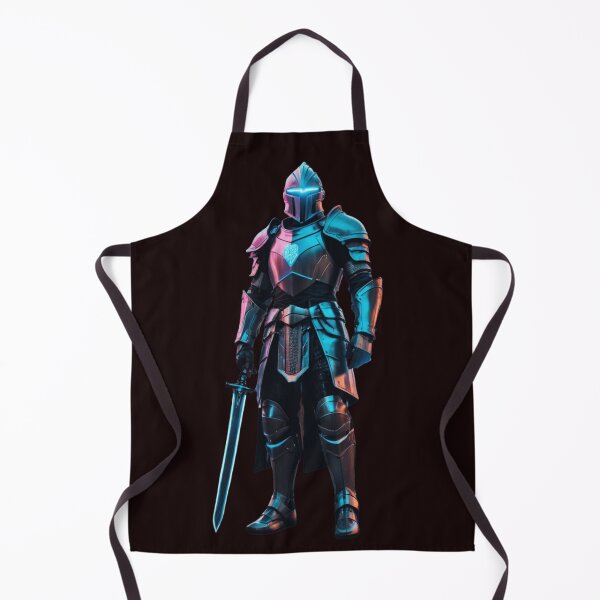 Item preview, Cyber Knight in Neon Armor designed and sold by EDigitalStore.
