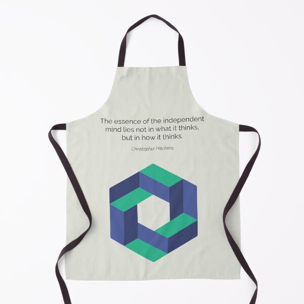 Item preview, Independent Mind Christopher Hitchens Atheist Quote designed and sold by kakarikihill.