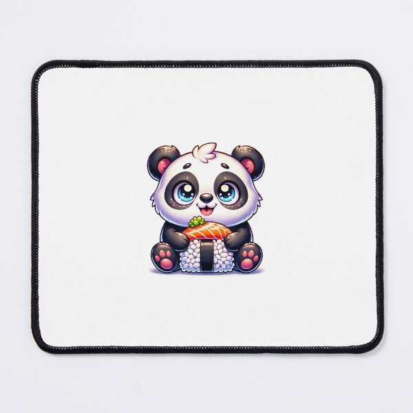 Item preview, Sushi Panda – Cute Panda with Sushi Roll designed and sold by ANIARTONLINE.