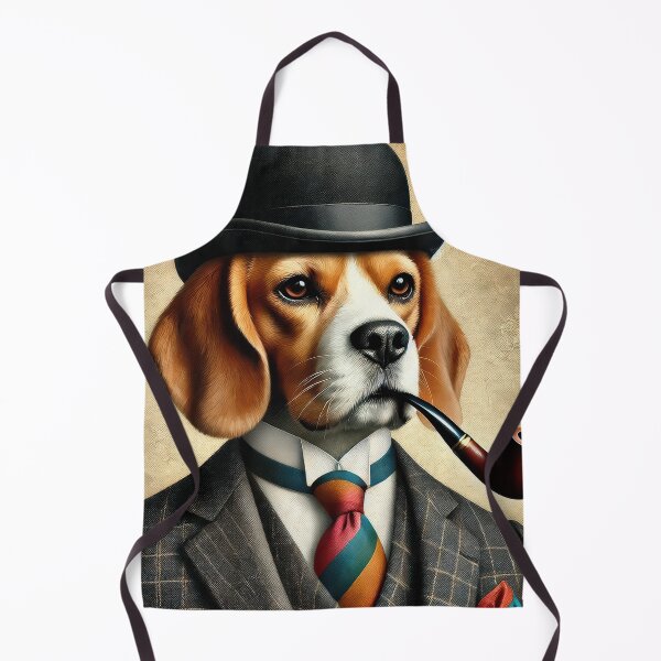 Artikelvorschau, Distinguished Beagle: Gentleman mit Bowlerhut entworfen und verkauft von Suzana Djordjevic.