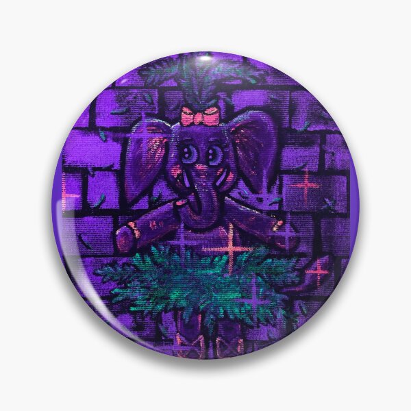 Item preview, Christmas Ballerina 2 Elephant Blacklight Style designed and sold by PGKINART.