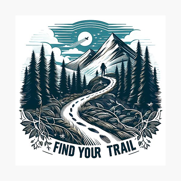 Item preview, Find Your Trail!  designed and sold by OzzFrequency.
