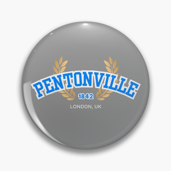 Item preview, Pentonville Prison “Varsity,” Blue and White designed and sold by UNK-Fatigues.