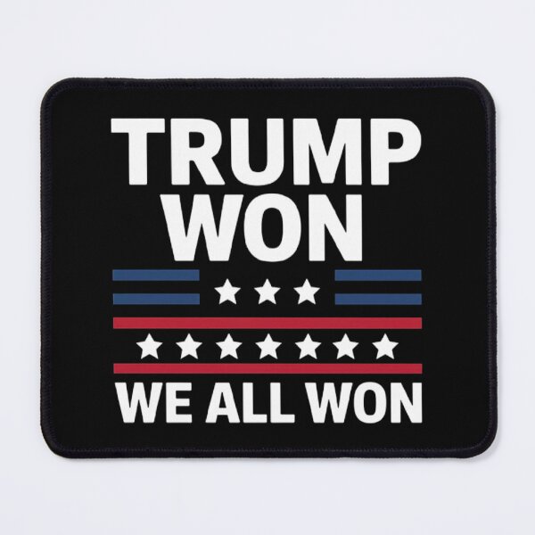 Item preview, Trump Won - We All Won 2024 USA Flag Trump Won designed and sold by love3617.