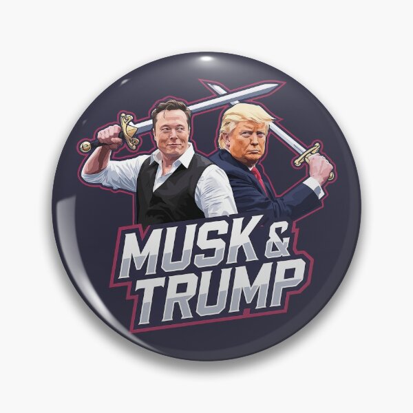 Item preview, Musk & Trump designed and sold by Memerca.