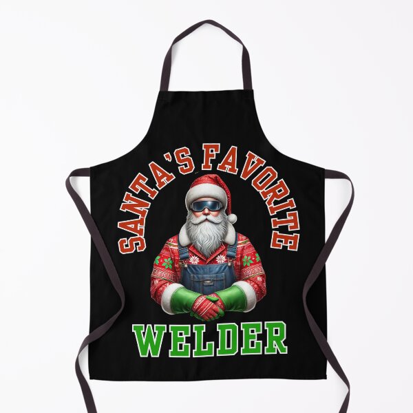 Item preview, Santa's Favorite Welder Christmas T-Shirt – Festive Holiday Shirt for Welders designed and sold by BlankCanvasHaHa.