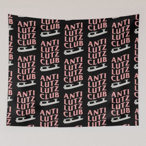 Item preview, Anti Lutz Lutz Club Pink designed and sold by DeadIceSkating.