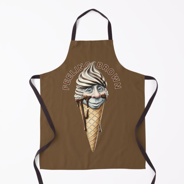 Item preview, Feeling Brown Expressive Ice Cream designed and sold by dogboxstudio.