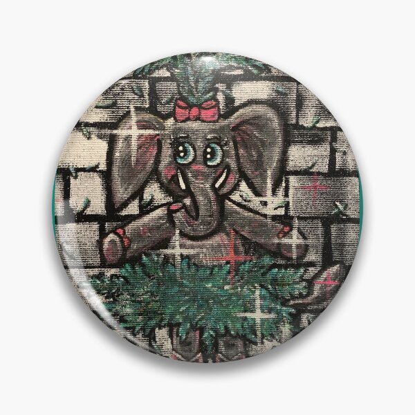 Item preview, Christmas Ballerina 2 Elephant with Fir Tree designed and sold by PGKINART.