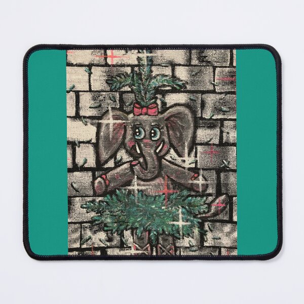 Item preview, Christmas Ballerina 2 Elephant with Fir Tree designed and sold by PGKINART.