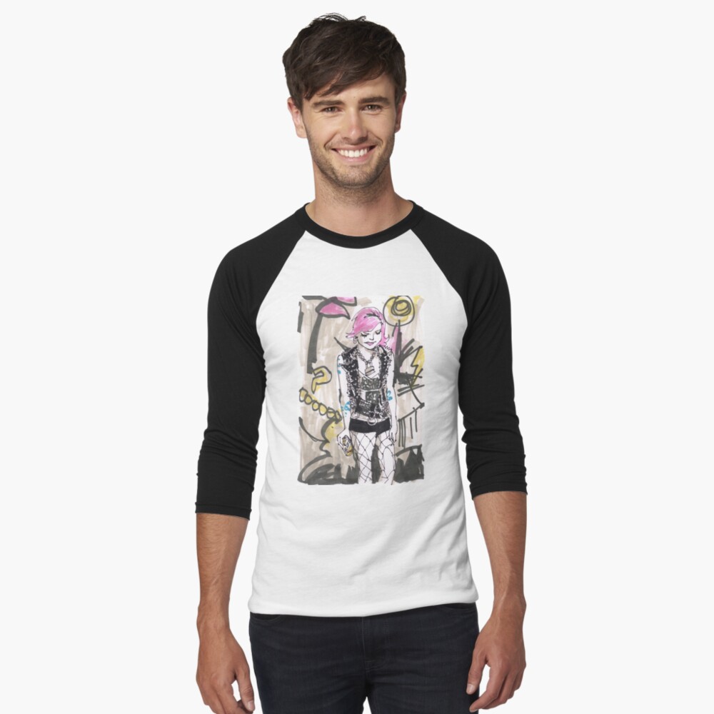 Item preview, Baseball ¾ Sleeve T-Shirt designed and sold by MrChuckles.