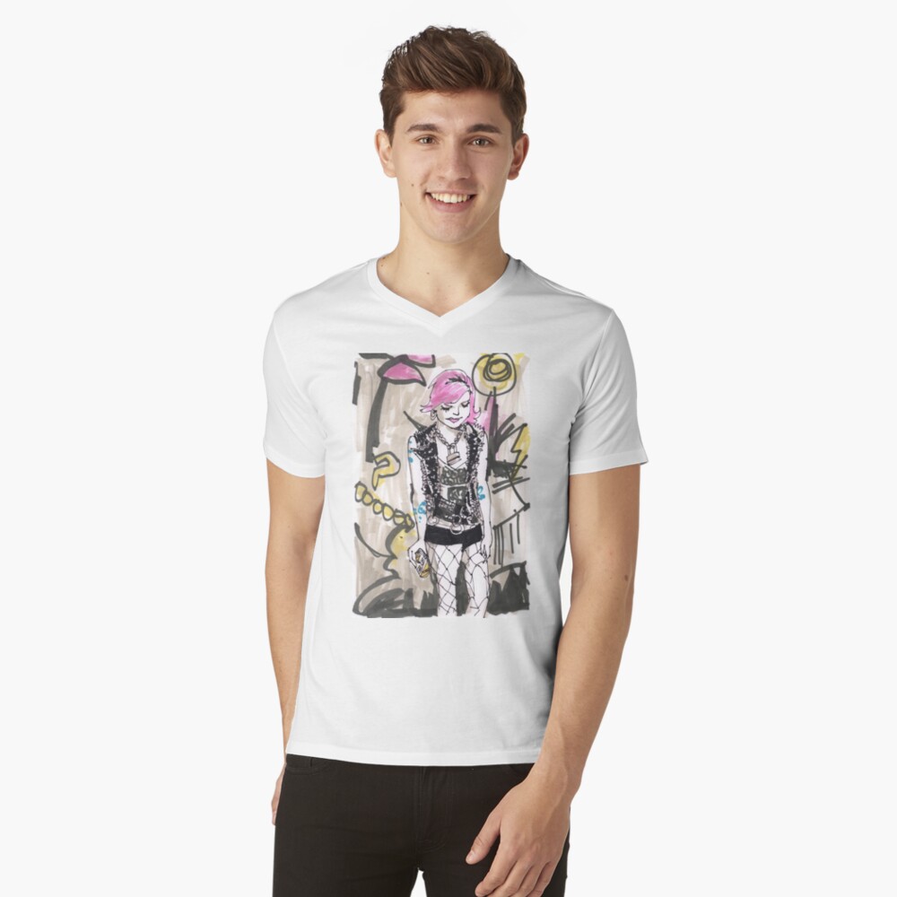 Item preview, V-Neck T-Shirt designed and sold by MrChuckles.
