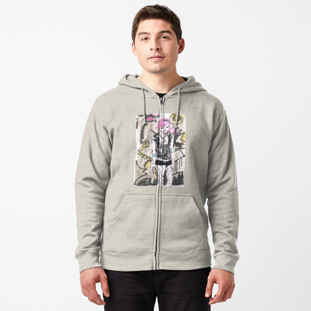 Item preview, Zipped Hoodie designed and sold by MrChuckles.