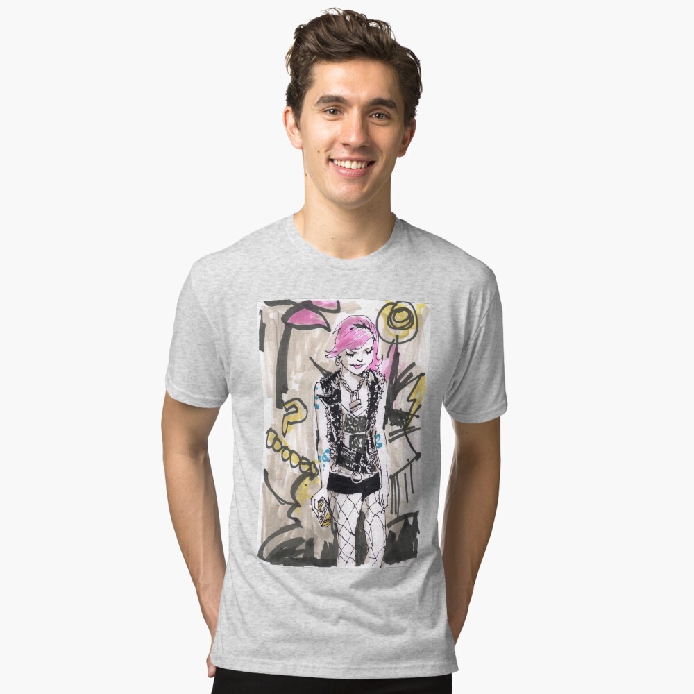 Item preview, Tri-blend T-Shirt designed and sold by MrChuckles.