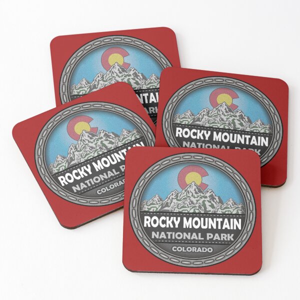 Item preview, Rocky Mountain National Park Colorado stitching effect designed and sold by studioss76.