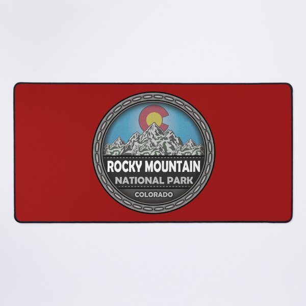 Item preview, Rocky Mountain National Park Colorado stitching effect designed and sold by studioss76.