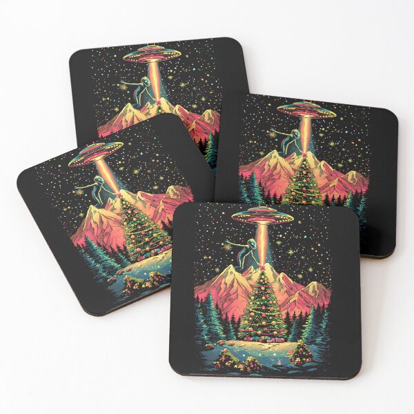 Item preview, A funny Christmas gift for fans of aliens and UFOs designed and sold by KrisArtZone.
