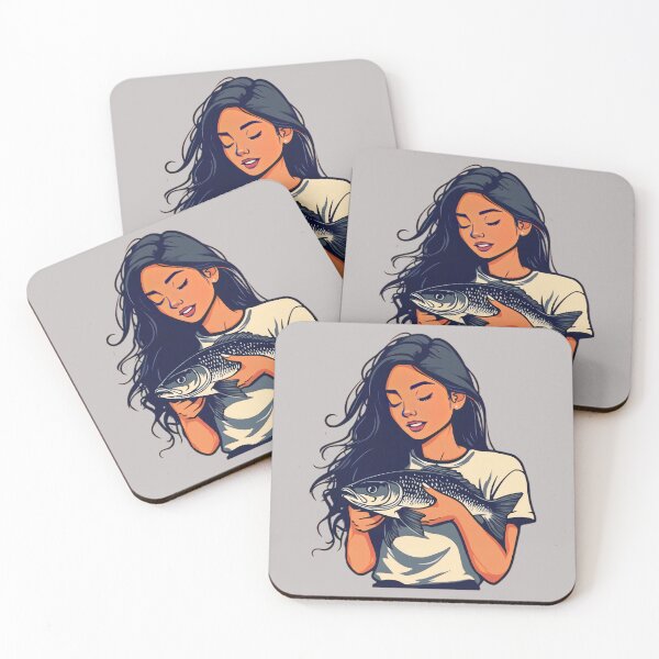 Item preview, Woman hold me fish designed and sold by Brendon987.