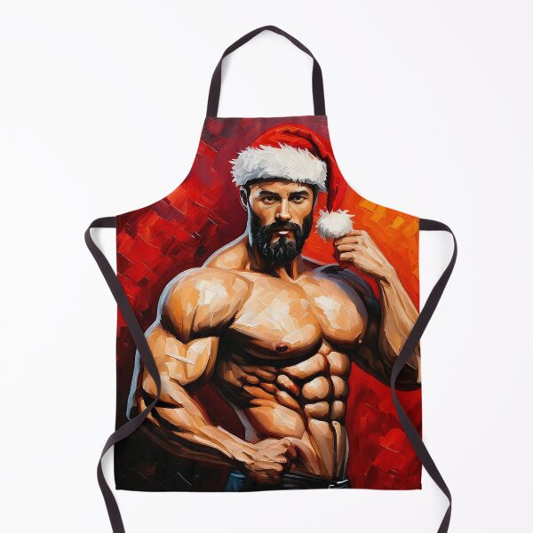 Item preview, Modern Sexy Santa Claus designed and sold by ArtFactoryAI.