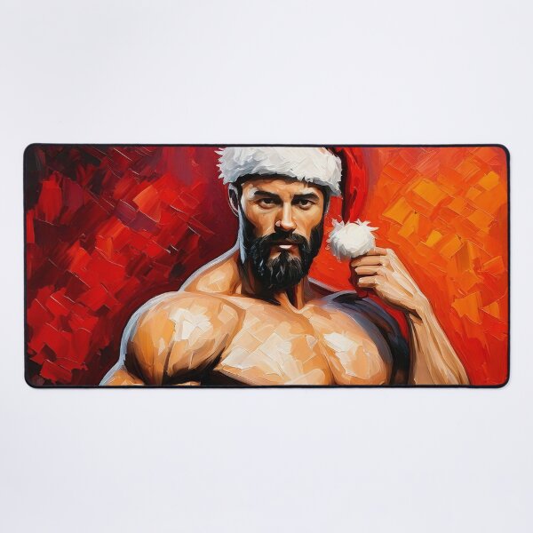 Item preview, Modern Sexy Santa Claus designed and sold by ArtFactoryAI.
