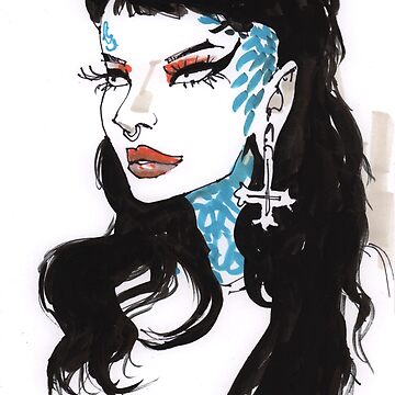 Artwork thumbnail, Satanic Mullet by Chuck Whelon