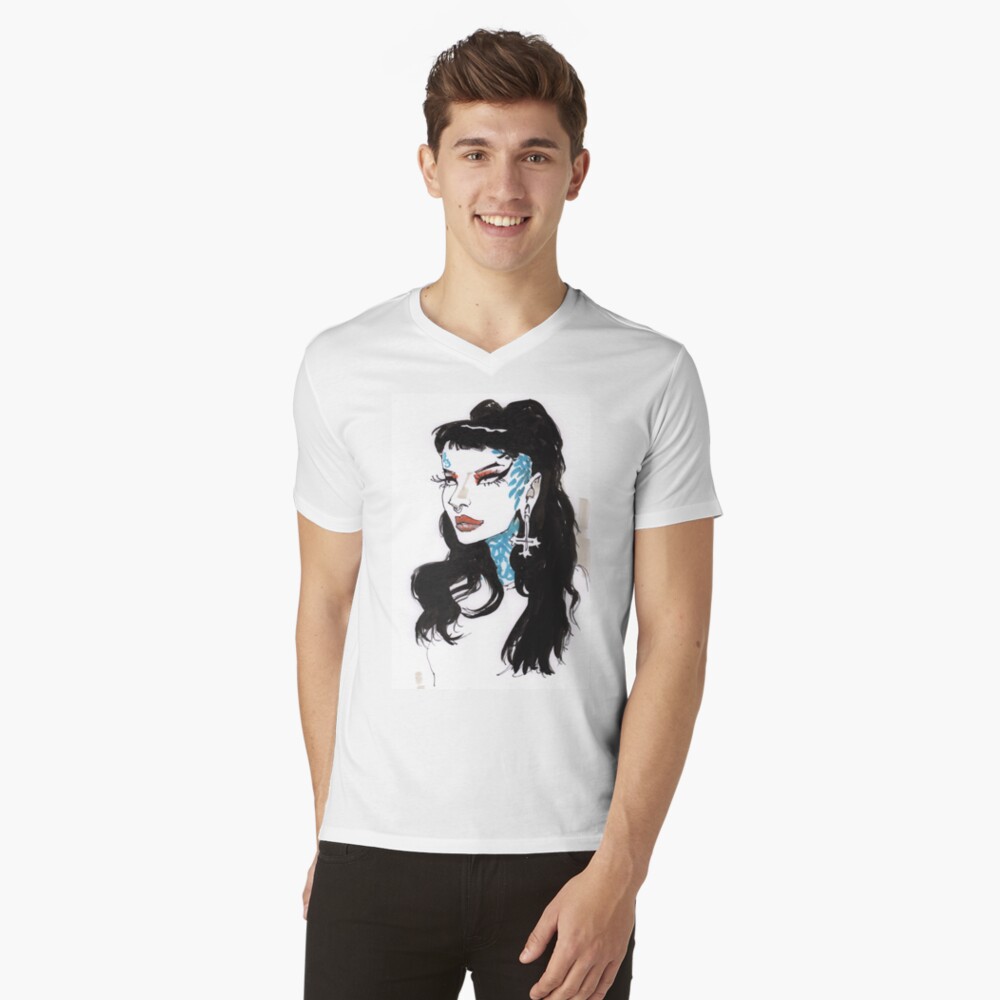 Item preview, V-Neck T-Shirt designed and sold by MrChuckles.