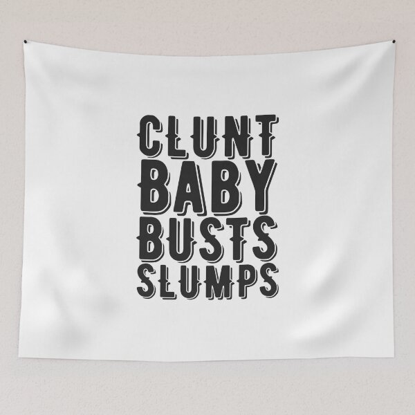 Item preview, Clunt Baby Busts Slumps, Black designed and sold by UNK-Fatigues.