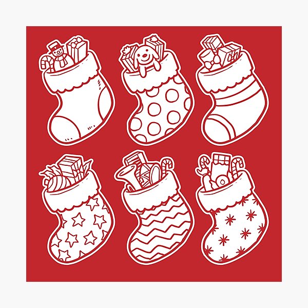 Item preview, Christmas stocking designed and sold by MonVerSer.