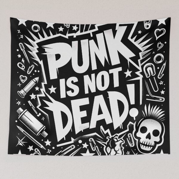 Item preview, Punk is Not Dead! designed and sold by OzzFrequency.