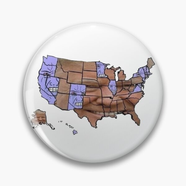 Item preview, Trump Funny Election Map designed and sold by HandofDeath.